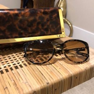 Tory Burch tortoise sunglasses